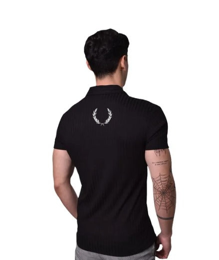 Polo cuello camisero